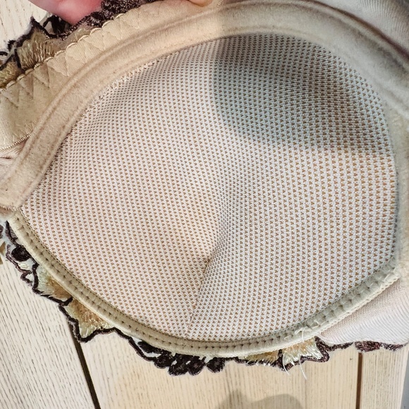 Women Super Push Up Bra Embroidery Lingerie Lace sexy floral Thick Padded Bras - Picture 13 of 15